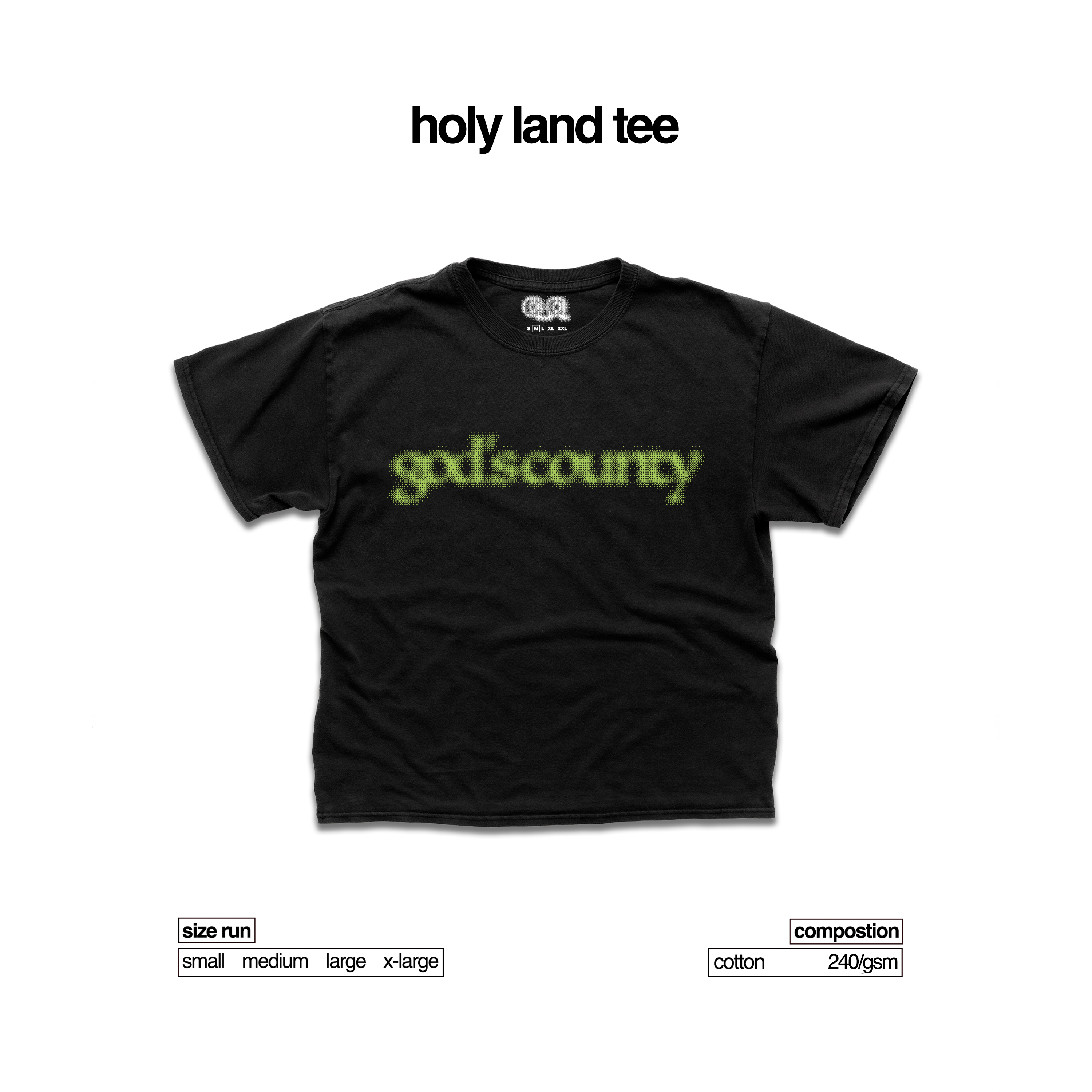 Holy Land T-Shirt - Black