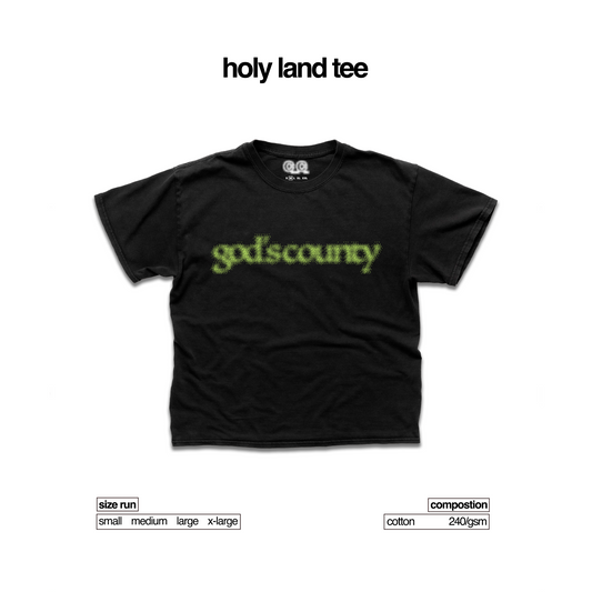Holy Land T-Shirt - Black