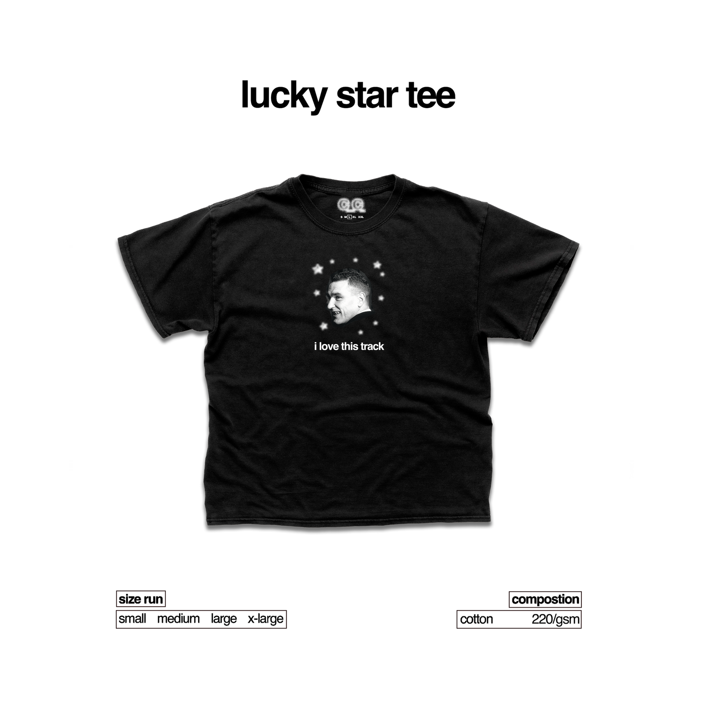 Lucky Star T-Shirt - Black